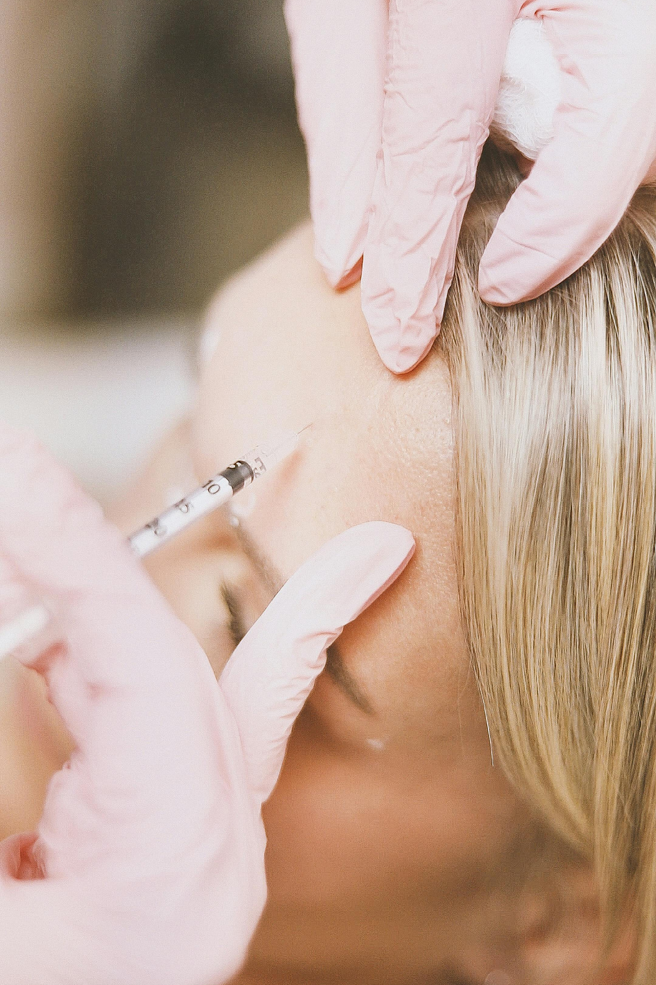 Botox treatment - smooth glowing skin